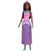 Barbie Fantasía Muñeca Princesa Vestido Rosa y Lila