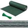 GARDENIX Pannello di Protezione per recinzioni da Giardino e ringhiere con Fascette per Cavi, 2 x 120 m, Verde