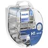 Philips WhiteVision ultra H1 lampadina fari auto, confezione doppia