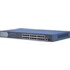 Hikvision DS-3E0526P-E.Switches Pro Series 24 porte unmanaged 52Gbps PoE 370W+1uplink Gbps+ 1SFP Gbp