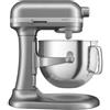KitchenAid 5KSM70SHXECU Argento Placcato Planetaria con Ciotola Sollevabile 6,6 L