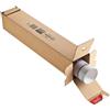Colompac Tubo fustellato per spedizioni ColomPac conf. 10 pz - cartone ondulato avana rettangolare 70,5x10,8x10,8 cm - CP07205