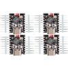 DUBEUYEW ESP32 ESP32-C3 Scheda di Sviluppo Mini ESP32 C3 Supporta WiFi Bluetooth Compatibile con Arduino (4 pezzi)