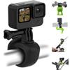 TELESIN° Supporto Flessibile per Fotocamere a 360° da Montare su Cinturino per Bici Moto Manubrio Tubo Toll Bar, Asta per Sci, per GoPro Max Hero 12 11 10 9 Insta360 X3 DJI Action 3 4 Osmo Pocket