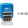 Colop 104701 Data Timbro Mini Dater S120, mesi in lettere, FR
