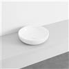 Cielo Lavabo da appoggio Tondo Shui Bacinella - Bianco Lucido Ø 45 H 12,50 cm