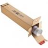 COLOMPAC Tubo fustellato per spedizioni ColomPac conf. 10 pz - cartone ondulato avana rettangolare 70,5x10,8x10,8 cm - CP07205