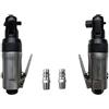 SPORTARC Chiave a cricchetto pneumatica da 1/4 3/8 di pollice Strumenti Chiave a cricchetto reversibile ad aria quadrata