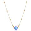 S'Agapõ Collana Girocollo Donna, Collana Donna in Acciaio con Simbolo Occhio | Collezione Witch - SWH06