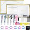 Libeauty Kit Laminazione Ciglia con Tinta Nera e Tintura Sopracciglia, Kit Completo Ciglia e Sopracciglia, Uso Casa o Salone, Effetto Lifting e Colore Intenso, Facile da Usare