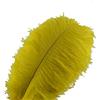 Sowder Piume di struzzo Sowder, 10 pezzi, 30-35 cm, decorazioni di nozze o per la casa Yellow