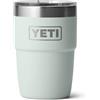 YETI Rambler Stackable Cup with Durasip Ceramic Lining, Vacuum Insulated Stainless Steel Cup with Magslider Lid, Ridgeline, 8 oz (236 ml)