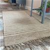Second Nature Online, tappeto Bekal in filo di iuta di cotone, colore beige sabbia con strisce bianche, Juta, Beige, 150 cm x 240 cm