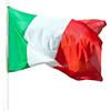 KliKil Bandiera Italia Tricolore -1 bandiera italiana in Poliestere Nautico Antivento, resistente alle intemperie 150x90 cm versione Premium 2021. Italian Flag giardino decorazioni
