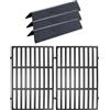 GFTIME Griglia per barbecue Weber Spirit E210 E220 S210 S210 S210 S220 (con pomelli anteriori) - Copertura per bruciatore e griglia in ghisa di ricambio per Weber 7635,7637