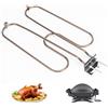 GFTIME Elemento riscaldante di Ricambio per Weber Q240, Q2400 Barbecue Elettrico, Compatibile per Weber 55020001, Elemento riscaldante per Barbecue 2200 W, in Acciaio Inox, Spirale riscaldante 230 V