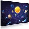 coveryourdesk www.cover-your-desk.de Sottomano da scrivania per ragazzi e ragazze - Il nostro sistema solare II - in vinile di prima qualità (plastica) - 60 x 40 cm - Sottomano antiscivolo con la migliore protezione - Made in Germany