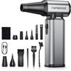Famgoods Aria Compressa Elettrico, 180000 Giri/Min, Aria Compressa Spray a Batteria da 7500 mAh Regolabile a 3 Velocità, Soffiatore Aria Compressa per Computer, Tastiera, Auto, Casa pulita, All'aperto