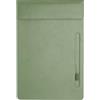 PATIKIL A4 Formato Lettera Clipboard In Pelle PU 9.5x13.5 Portadocumenti Magnetica Per Ufficio Con Portapenne Organizer Cartella Scrivania Stile 3 Verde