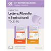 Alpha Test Lettere, Filosofia e Beni culturali TOLC-SU 2026-2027. Kit di preparazione. Per test di ammissione universitari. Con piattaforma e simulatore online