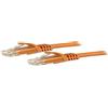 StarTech.com N6PATC15MOR Cavo di Rete CAT6, Patch Ethernet, RJ45, UTP, Antigroviglio, 15 m, Arancio