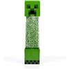 Minecraft Creeper - Luce di movimento glitterata | Lampada LED con luce d'atmosfera divertente da 30,5 cm
