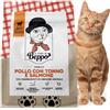 Gatto con Personalità Il Cibo Di Beppo - Cibo Secco Per Gatti Sterilizzati - Crocchette Senza Cereali Di Alta Qualità: Grain Free E Senza Glutine - Alimento Completo - 1.5Kg (Pollo con Tonno e Salmone)