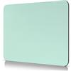 CHUQING Tappetino per mouse piccolo con motivo Piccolo mousepad mouse pad ragazze, 240x200 mm, verde chiaro