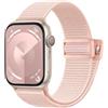 Easuny Loop Cinturino Compatibile con Cinturini Apple Watch 45mm 44mm 42mm 49mm, Nylon Band Sport Elastico Cinturini per Apple Watch SE/iWatch Series 9 8 7 6 5 4 3 2 1 Ultra 2/Ultra, Rosa Brillante