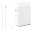 Huachuang Caricatore USB C da 87 W per MacBook Pro 14 pollici 2023/2021,13 pollici 2022 2022 2021 2020 2019 2018, MacBook 12 2015-2017, MacBook Air 13 M2 2022 M1 20. 20 2019 2018,1.8m