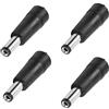 MEIRIYFA 4 pezzi Adattatore di Alimentazione DC 5.5x2.1mm Maschio a 4.0x1.7mm Spina Femmina Presa Elettrica Convertitore Adattatore di Presa
