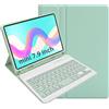 leleyo Custodia per tastiera iPad mini 1/2/3/4/5 7,9 Cover con tastiera magnetica rimovibile QWERTY per Mini 1/2/3/4/5,verde chiaro