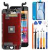 LADYSON Schermo LCD per iPhone 6S Schermo di Ricambio per iPhone 6s Display LCD Touch Screen Vetro Digitizer (Modello: A1633 A1688 A1691 A1700) Assemblaggio con Kit di Strumenti di Riparazione (Nero)