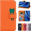 Rostsant Custodia per Google Pixel 10a 5G Cover in Pelle PU Portafoglio Magnetica Supporto Custodia a Libro Per Google Pixel 10a 5G Rana Arancione
