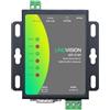 LINOVISION Server seriale a due porte, convertitore da RS485 e RS232 a Ethernet, conversione Modbus RTU/TCP, convertitore da RS485 e RS232 a RJ45, processore aggiornato