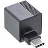 Inline Adattatore LAN USB C 1Gb/s, adattatore USB 3.2 Gigabit Ethernet, USB C a RJ45 per connessioni di rete veloci e stabili, supporta Windows 11/10/8.x/7, 33380N