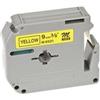 BROTHER Nastri nero su giallo compatibile con Brother MX621BZ nero su giallo 8 metri