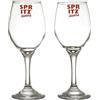 Cook Concept - Set Cocktail Spritz 10 Pezzi con 2 Bicchieri - 2 Cannucce in Vetro - 2 Sottobicchieri - 2 Agitatori - 2 Segna-Bicchieri - Confezione Arancione - Ideale per Aperitivi - Arancione