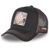 Capslab [ X ] Capslab Cappellino Uomo & Donna Dragon Ball SUPER, Cappellino Trucker, Sangoku, Senza Deformazione e Confortevole, Nero, Rosa, Grigio, Taglia TU, Nero , Taglia Unica
