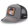Capslab Son Gohan Dragon Ball Z Ripstop Grigio Nero Berretto da Camionista Regolabile