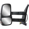 LONGLING Specchietto retrovisore sinistro a braccio lungo, elettrico e riscaldabile con indicatore di direzione per IVECO Daily IV V camion 2006-2013