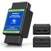 MR CARTOOL MRCARTOOL - Alimentatore da 24 V a 12 V OBD2, trasformatore a 16 pin, convertitore di tensione OBD2, tensione di ingresso 24 V su tensione di uscita 12 V, riduttore di tensione per auto per