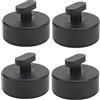 Bediffer Jack Pad, 4PCS Jack Point Support Pad Jack Lifting Pad Pucks Gomma Più Grande Attrito Statico di Ricambio per Corvette C5 C6 C7 C8 GS Z,strumenti da officina,jack