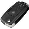 topone1 2 3 Pulsanti a Distanza di Vibrazione Pieghevole Chiave dell'automobile Shell Caso FOB per VW Bora Passat Golf Polo Jetta Touran (2B)