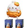 Generic Molang Halloween Serie speciale 2 scatola giocattoli scatola cieca carina figura da collezione modello azione ragazza compleanno sorpresa casuale borse cieche decorazione camera desktop (2 pezzi)