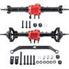 ZHRCFUN Set di assi RC CNC, standard/estesi, per 1/18 TRX4M RC Crawlers Car Upgrade Parti (avanzate)