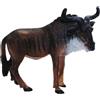 Toyvian Modello africano GNU Bambola Giocattoli Mini Figura Vestiti per Bambini Gnus Mini GNU Giocattolo da Scrivania Ornamento GNU Decorazione per Casa GNU Modelli PVC Atlas Miniatura