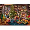 Schmidt 58047 Disney, Topolino e Minnie Che tagliano L'Albero, Thomas Kinkade, Puzzle da 1000 Pezzi