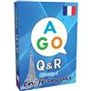AGO en Francais Carte da Gioco per Imparare Francese, Mazzo di Domande Tematiche