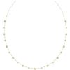 Swarovski Collana Imber, Taglio Round, Bianca, Placcato color oro